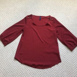 Three lightweight blouses